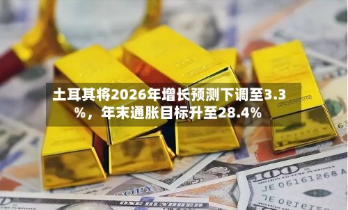 土耳其将2026年增长预测下调至3.3%	，年末通胀目标升至28.4%-第3张图片