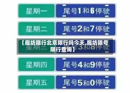 【廊坊限行北京限行吗今天,廊坊限号限行查询】-第3张图片