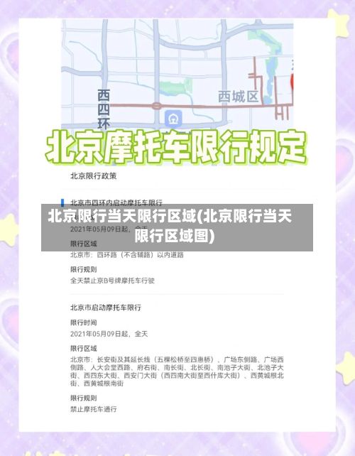 北京限行当天限行区域(北京限行当天限行区域图)-第3张图片
