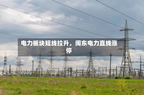 电力板块短线拉升，闽东电力直线涨停