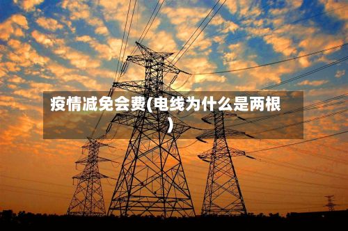 疫情减免会费(电线为什么是两根)