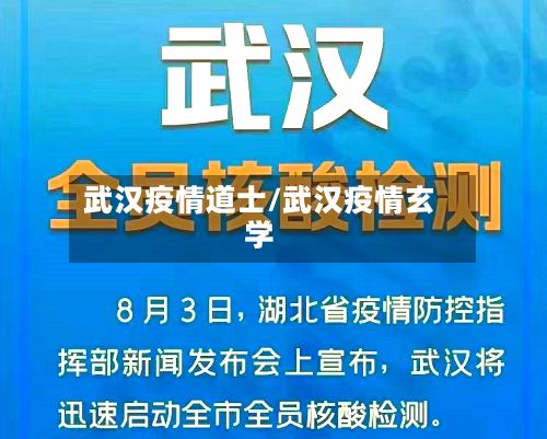 武汉疫情道士/武汉疫情玄学