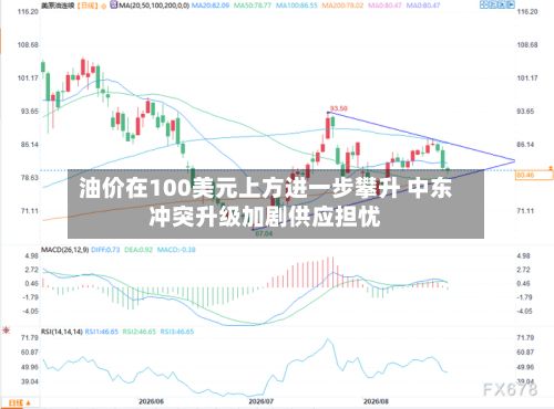 油价在100美元上方进一步攀升 中东冲突升级加剧供应担忧-第3张图片