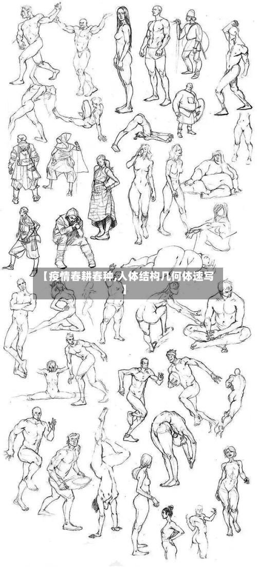 【疫情春耕春种,人体结构几何体速写】-第2张图片