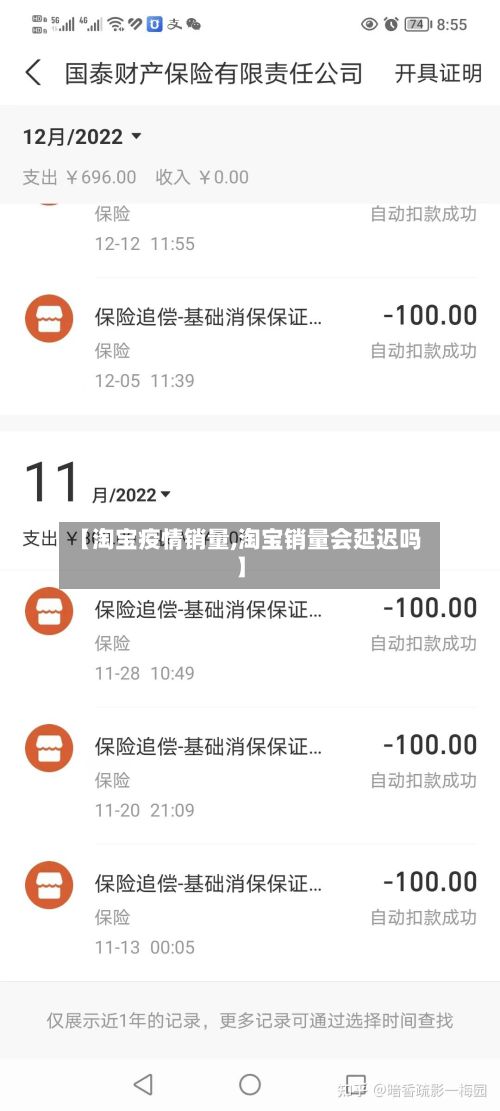 【淘宝疫情销量,淘宝销量会延迟吗】